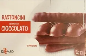 Bastoncini ricoperti di cioccolato