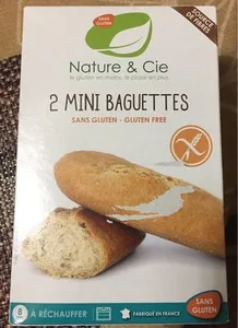2 MINI BAGUETTES SANS GLUTEN
