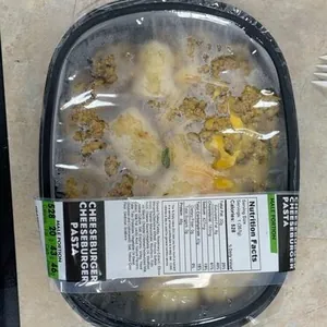 Cheeseburger cheeseburger pasta