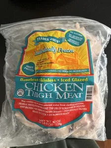 Frozen Boneless skinless chicken thigh meat