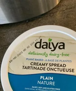 Creamy spread plant based