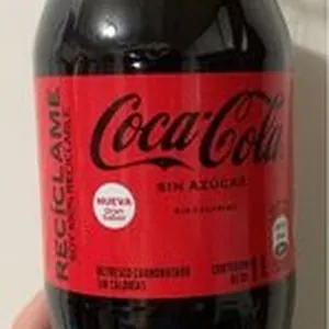 Coca cola sin azúcar