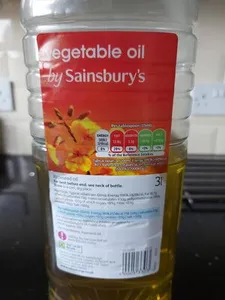 vegetable oil by sainsbury's