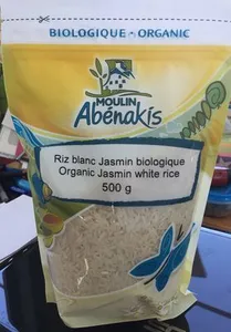 Riz blanc Jasmin biologiqu