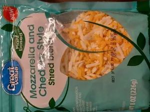 Plant Based Mozzarella and Cheddar Shred Blend