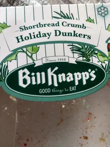 Bill Knapp's shortbread crumb holiday dunkers