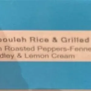 Tabouleh Rice & Grilled Chicken