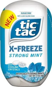 Xfreeze strong mint flavored mints