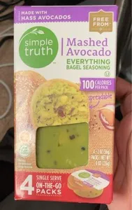 mashed avocado