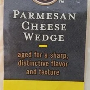 Parmesan cheese wedge