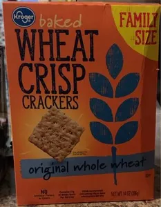 Baked Wheat Crisp Crackers