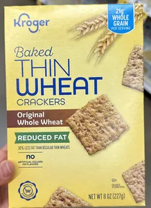 Wheat crisp crackers