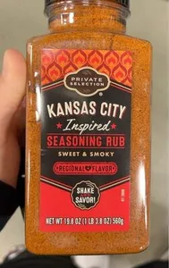 Kansas city seasoning rub - private selection