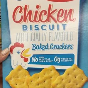 Chicken biscuit baked crackers