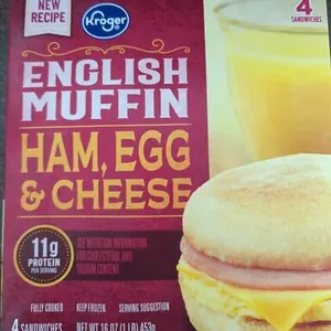 Ham, Egg, Cheese, English Muffin