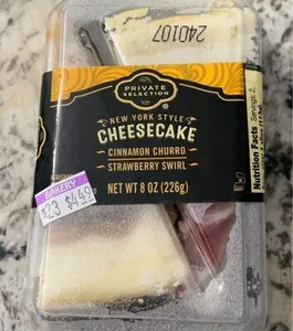 New York style cheesecake