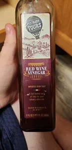 Red wine vinegar, red wine