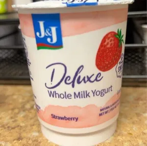 Deluxe Strawberry Whole Milk Yogurt
