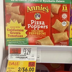 Annie's Uncured Pepperoni Pizza Poppers