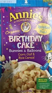 Birthday Cake Bunnies and Balloons