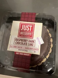 Raspberry Dark Chocolate Cake