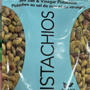 Pistaches au sel de mer et au vinaigre