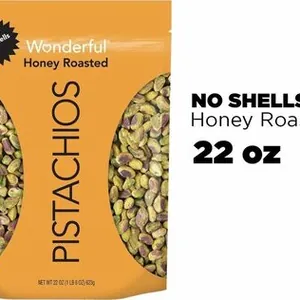 Pistachios Honey Roasted No Shells