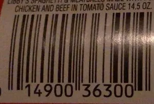 Libby's spaghetti & meatballs