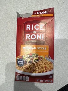 Rice, pasta and flavorful Mexican seasonings