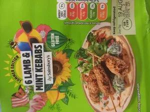 6 Lamb & Mint Kebaps by Sainsbury's
