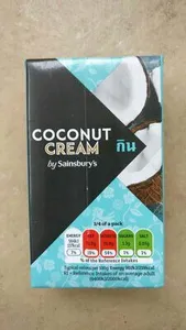Coconut Cream by Sainsbury's