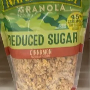 Reduced Sugar Cinnamon Granola