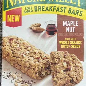 Maple Nut Soft Baked Breakfast Bars