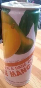 Boisson à base de jus de mangue