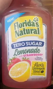 Lemonade with strawberry