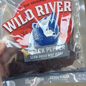 Black pepper dried beef jerky