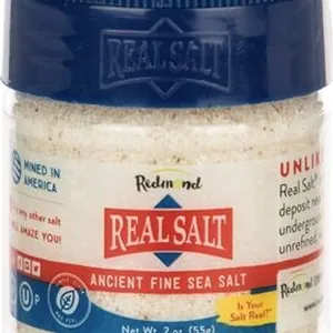 Real sea salt natural unrefined organic gluten free fine