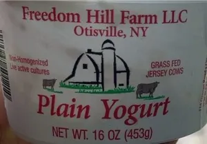 Plain yogurt
