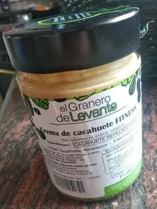 Crema de cacahuete