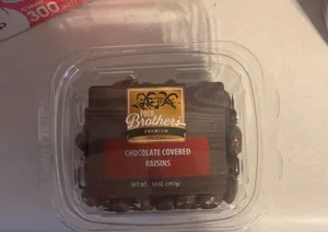 Chocolate covered raisins