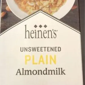 Unsweetened plain almond milk