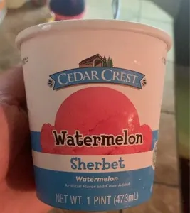 Watermelon sherbert