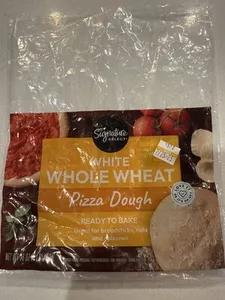 Whole wheat pizza dough