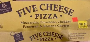 Five cheese pizza