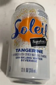 Soleil sparkling water beverage