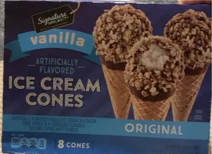 Vinlla ice cream cones