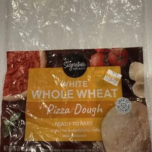 Whole wheat pizza dough