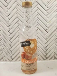Sugar Free Caramel Flavored Syrup