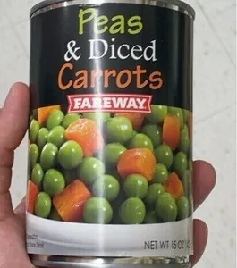 Peas & diced carrots