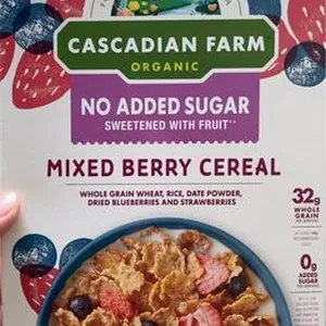 No Added Sugar Mixed Berry Cereal